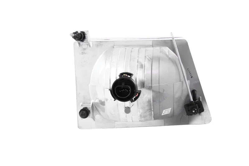 ANZO 1992-2006 Ford Econoline Crystal Headlights Chrome - Side View