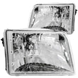 Load image into Gallery viewer, ANZO 1993-1997 Ford Ranger Crystal Headlights Chrome - Main Product View