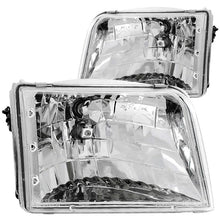 Load image into Gallery viewer, ANZO 1993-1997 Ford Ranger Crystal Headlights Chrome - Main Product View