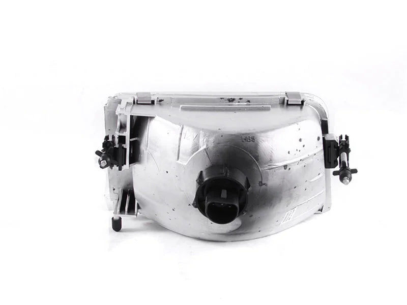 ANZO 1993-1997 Ford Ranger Crystal Headlights Chrome - Side View
