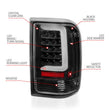 Load image into Gallery viewer, ANZO 1993-1997 Ford  Ranger LED Tail Lights w/ Light Bar Black Housing Clear Lens - Additional View 5