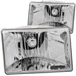 Load image into Gallery viewer, ANZO 1993-1998 Jeep Grand Cherokee Crystal Headlights Chrome - Main Product View