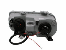 Load image into Gallery viewer, ANZO 1994-1997 Acura Integra Projector Headlights w/ Halo Black - Side View