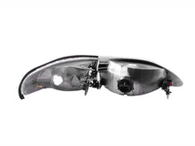 Load image into Gallery viewer, ANZO 1994-1998 Ford Mustang Crystal Headlights Chrome - Side View