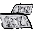 Load image into Gallery viewer, ANZO 1994-2000 Mercedes Benz C Class W202 Crystal Headlights Chrome - Main Product View