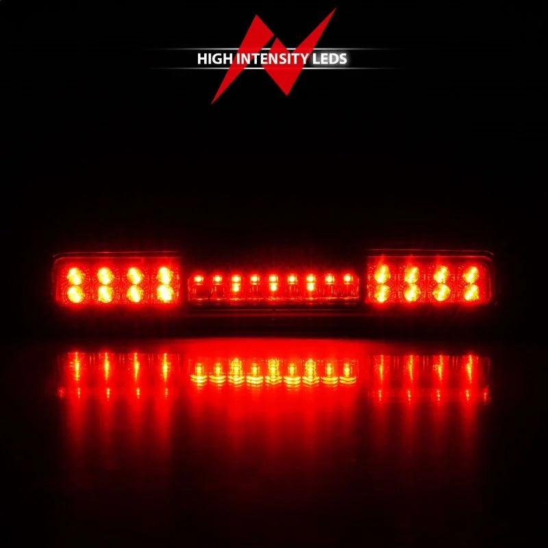 ANZO 1994-2001 Dodge Ram 1500 LED 3rd Brake Light Smoke - Back View