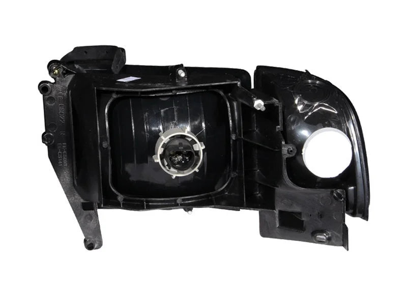 ANZO 1994-2001 Dodge Ram Crystal Headlights Chrome - Side View