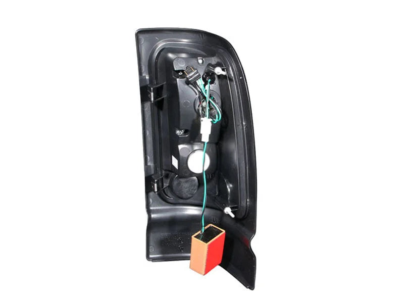 ANZO 1994-2001 Dodge Ram LED Taillights Black - Detail View