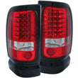 Load image into Gallery viewer, ANZO 1994-2001 Dodge Ram LED Taillights Red/Clear - Main Product View