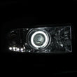 Load image into Gallery viewer, ANZO 1994-2001 Dodge Ram Projector Headlights w/ Halo Chrome - Side View