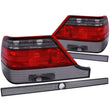 Load image into Gallery viewer, ANZO 1995-1999 Mercedes Benz S Class W140 Taillights Red/Smoke - Main Product View