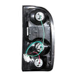 Load image into Gallery viewer, ANZO 1995-2000 Toyota Tacoma Taillights Dark Smoke G2 - Side View