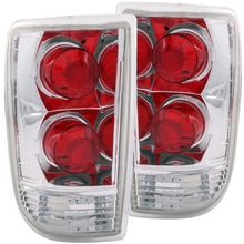 Load image into Gallery viewer, ANZO 1995-2005 Chevrolet Blazer Taillights Chrome - Main Product View