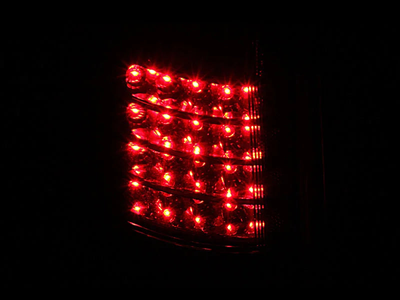 ANZO 1995-2005 Chevrolet S-10 LED Taillights Black - Side View