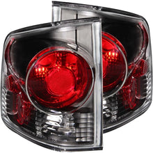 Load image into Gallery viewer, ANZO 1995-2005 Chevrolet S-10 Taillights Black 3D Style - Main Product View