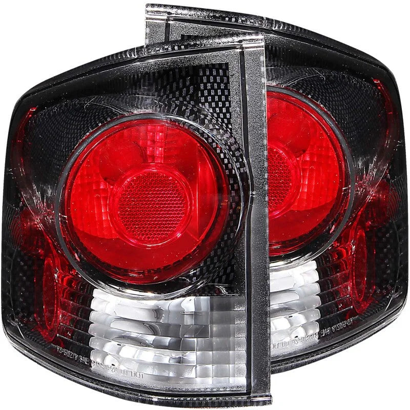 ANZO 1995-2005 Chevrolet S-10 Taillights Carbon 3D Style - Main Product View