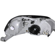 Load image into Gallery viewer, ANZO 1996-1998 Honda Civic Crystal Headlights Black - Back View
