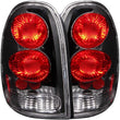 Load image into Gallery viewer, ANZO 1996-2000 Chrysler Voyager Taillights Black - Main Product View