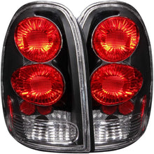 Load image into Gallery viewer, ANZO 1996-2000 Chrysler Voyager Taillights Black - Main Product View