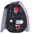 Load image into Gallery viewer, ANZO 1996-2000 Honda Civic Taillights Red/Clear - Side View