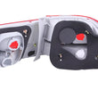Load image into Gallery viewer, ANZO 1996-2000 Honda Civic Taillights Red/Clear - OEM 4pc - Side View