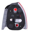 Load image into Gallery viewer, ANZO 1996-2000 Honda Civic Taillights Red/Smoke - Side View