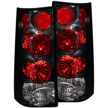 Load image into Gallery viewer, ANZO 1996-2002 Gmc Savana Taillights Black - Main Product View