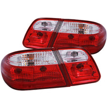 Load image into Gallery viewer, ANZO 1996-2002 Mercedes Benz E Class W210 Taillights Red/Clear G2 - Main Product View