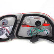 Load image into Gallery viewer, ANZO 1996-2002 Mercedes Benz E Class W210 Taillights Red/Clear G2 - Side View