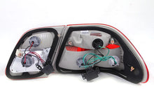 Load image into Gallery viewer, ANZO 1996-2002 Mercedes Benz E Class W210 Taillights Red/Clear G2 - Side View
