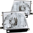 Load image into Gallery viewer, ANZO 1997-2000 Toyota Tacoma Crystal Headlights Chrome - Main Product View