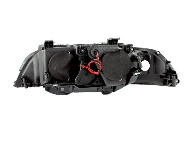 ANZO 1997-2001 BMW 5 Series Projector Headlights w/ Halo Black - Additional View 5