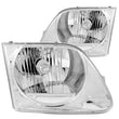 Load image into Gallery viewer, ANZO 1997-2003 Ford F-150 Crystal Headlights Chrome - Side View
