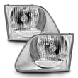 Load image into Gallery viewer, ANZO 1997-2003 Ford F-150 Crystal Headlights Chrome - Additional View 5