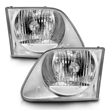 Load image into Gallery viewer, ANZO 1997-2003 Ford F-150 Crystal Headlights Chrome - Additional View 5