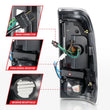 Load image into Gallery viewer, ANZO 1997-2003 Ford F-150 LED Tail Lights w/ Light Bar Black Housing Clear Lens - Additional View 6