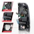 Load image into Gallery viewer, ANZO 1997-2003 Ford F-150 LED Tail Lights w/ Light Bar Black Housing Smoke Lens - Installation View