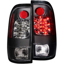 Load image into Gallery viewer, ANZO 1997-2003 Ford F-150 LED Taillights Black - Main Product View