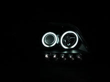 Load image into Gallery viewer, ANZO 1997-2003 Ford F-150 Projector Headlights w/ Halo Black (CCFL) - Installation View