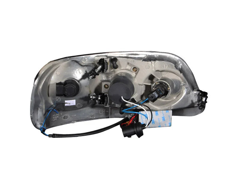 ANZO 1997-2003 Ford F-150 Projector Headlights w/ Halo Black (CCFL) - Additional View 8