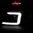 Load image into Gallery viewer, ANZO 1997-2003 Ford F-150 Projector Headlights w/ Light Bar Chrome Housing - Installation View