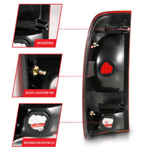 Load image into Gallery viewer, ANZO 1997-2003 Ford F-150 Taillight Red/Clear Lens (OE Replacement) - Back View