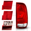Load image into Gallery viewer, ANZO 1997-2003 Ford F-150 Taillight Red/Clear Lens (OE Replacement) - Installation View