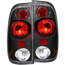 Load image into Gallery viewer, ANZO 1997-2003 Ford F-150 Taillights Carbon - Main Product View