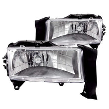 Load image into Gallery viewer, ANZO 1997-2004 Dodge Dakota Crystal Headlights Chrome - Main Product View