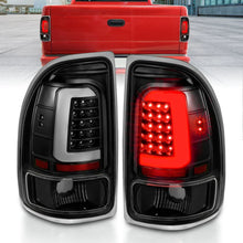 Load image into Gallery viewer, ANZO 1997-2004 Dodge Dakota LED Taillights Black Housing Clear Lens Pair - Main Product View