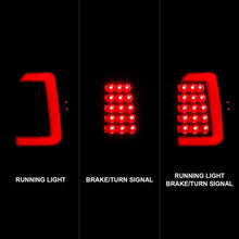 Load image into Gallery viewer, ANZO 1997-2004 Dodge Dakota LED Taillights Black Housing Clear Lens Pair - Installation View