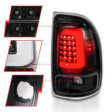 Load image into Gallery viewer, ANZO 1997-2004 Dodge Dakota LED Taillights Black Housing Clear Lens Pair - Additional View 6