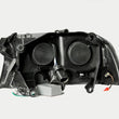 Load image into Gallery viewer, ANZO 1997-2004 Dodge Dakota Projector Headlights w/ Halo Black 1 pc - Detail View