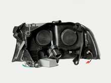 Load image into Gallery viewer, ANZO 1997-2004 Dodge Dakota Projector Headlights w/ Halo Black 1 pc - Detail View